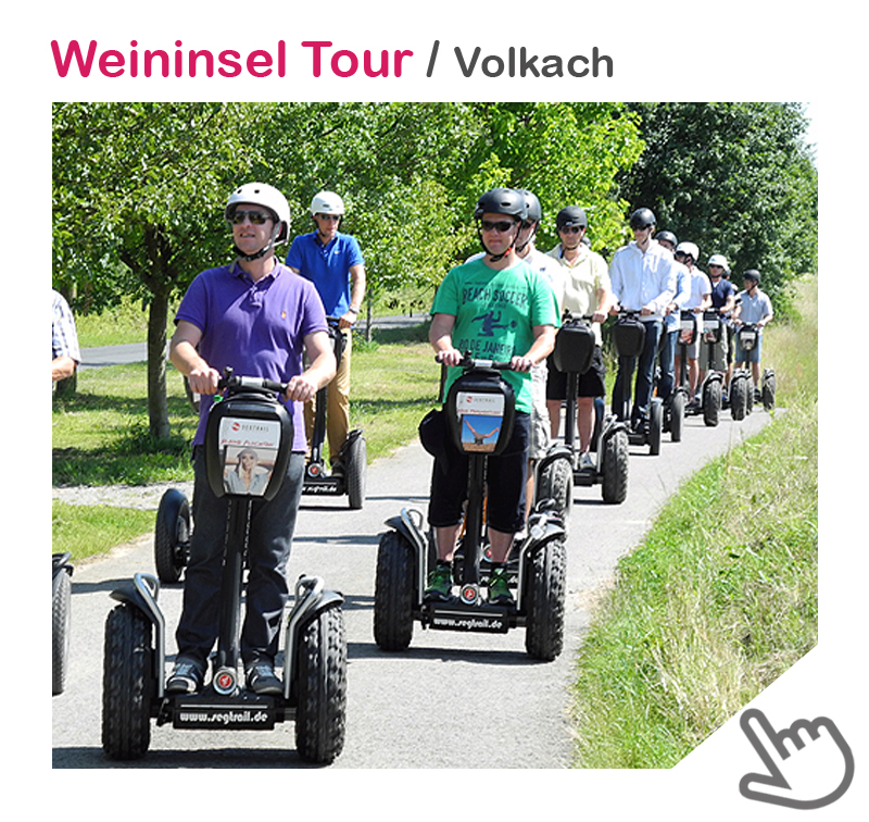 Segway Weininsel Tour Volkach